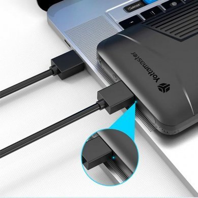 YNPW-25-CE-BK-BP Yottamaster Case Externo HD 2.5 SATA 3 USB 3.0