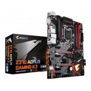 Gigabyte Placa Mãe Intel LGA1151 Z370 AORUS GAMING k3, ATX DDR4 até 64GB 4000MHZ M.2 SLI, USB 3.1, Raid