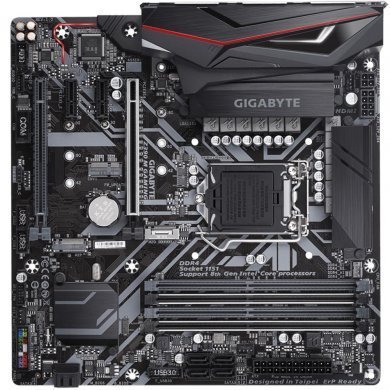 Z390M GAMING Placa Mãe Gigabyte Z390 M Gaming 8/9Ger DDR4