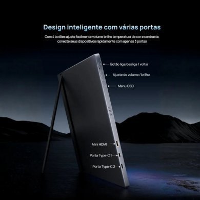 Arzopa monitor portátil 16.1 2.5k 180hz Gamer CZ