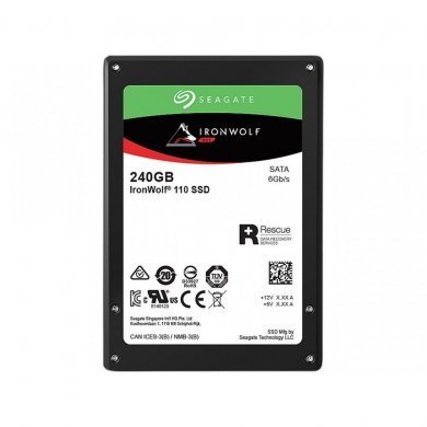 ZA240NM10011 Seagate SSD 240GB IronWolf 110 2.5 Polegadas