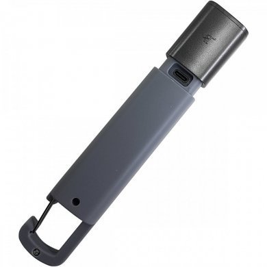 Lanterna LED recarregável USB-C com gancho