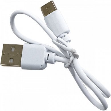 Lanterna LED recarregável USB-C com gancho