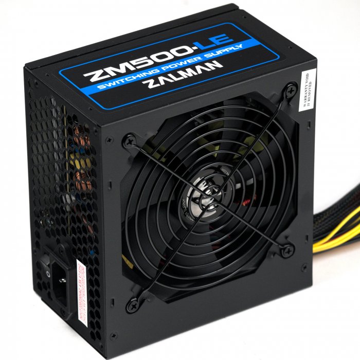 ZM500-LE Fonte Zalman 500W Reais ATX 12V Bivolt