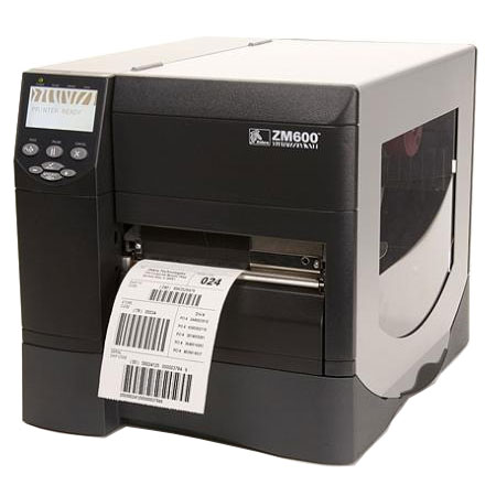 ZM600 Impressora Zebra ZM600, até 300 DPI, 8MB, Paralela, Serial, USB,