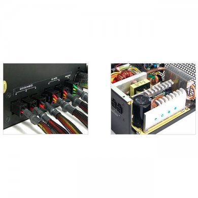 ZM750-HP Fonte Modular Zalman ZM750-HP 750W Reais PFC Ativo CPU 4+4 pinos 