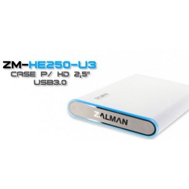 ZM-HE250-U3 Zalman Case para SSD e HD 2.5 Polegadas