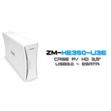 ZM-HE350-U3E ZALMAN CASE PARA HD 3.5 POL.