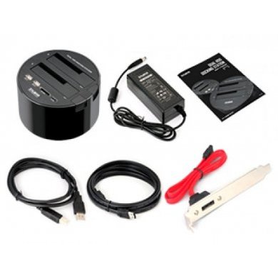 ZM-MH200-HUB Zalman Dual HDD Docking Station