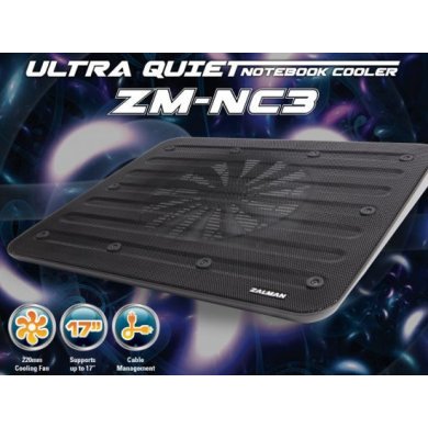 ZM-NC3 Notepal ZALMAN Até 17 Polegadas