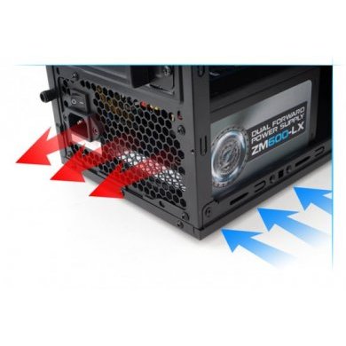 ZM-T3 Gabinete Zalman ZM-T3 Torre ATX Preto