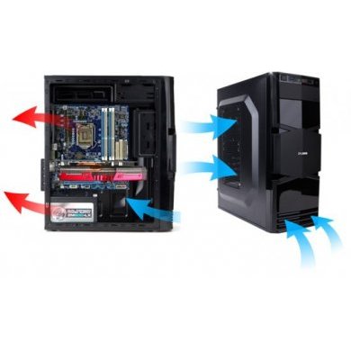ZM-T3 Gabinete Zalman ZM-T3 Torre ATX Preto