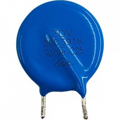 Varistor 20D391K 250VCA 390VCC (Kit 20x unidades)