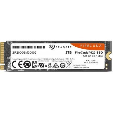 ZP2000GM3A002 Seagate SSD M.2 2TB NVMe Firecuda 520 2280