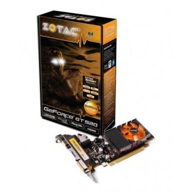 ZT-50604-10B Placa de Video Zotac GeForce GT 520