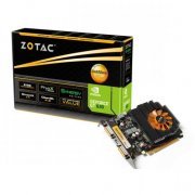 Placa de Video Zotac GeForce GT630 2GB 128-bit GDDR3 1333MHz PCI-E 2.0, DirectX 11 OpenGL 4.2, 2560x1600 Pixel