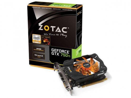 taru‎✮ ZT-70601-10M Placa de Vídeo GTX-750 TI GeForce Zotac