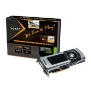 Placa de Vídeo Zotac GTX Titan Black GeForce 6GB DDR5 384 Bits PCI-E x16 Clock Core 889 MHz, DVI, HDMI, Displa