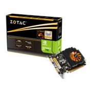 Placa de Vídeo Zotac GeForce GT 730 1GB DDR3 128bits PCI-E 1800MHZ 700MHZ 96 Cuda Cores DVI Mini-Hdmi