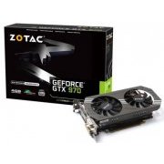 Placa de Vídeo ZOTAC GTX 970 4GB 256Bit GTX ENTUSIASTA NVIDIA, DDR5 1664 CUDA CORES, DirectX 12, PCI-Express 3