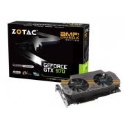 Placa de Video Zotac Geforce GTX 970 Entusiasta AMP Omega Edition 4GB DDR5 256 Bits 7046Mhz 1102Mhz 1664 Cuda 
