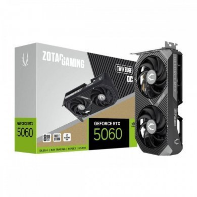 ZT-B50600H-10M Zotac Placa de Vídeo RTX 5060 Twin Edge 8GB GDDR7