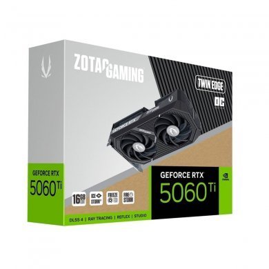 ZT-B50620H-10M Zotac Placa de Video RTX 5060TI 16GB GDDR7 Twin Edge OC