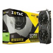 Placa de Vídeo ZOTAC GTX 1070 8GB DDR5 AMP Edition 256BIT 1920 CUDA CORES, DVI HDMI e DP