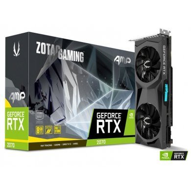 ZT-T20700D-10P Zotac Placa de Video RTX 2070 AMP 8GB DDR6