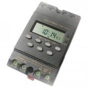 Timer Digital Programavel 110V AC 25A Ideal para Ligar e Desligar Equipamentos de uso Doméstico e Indústrial de Pequeno Porte